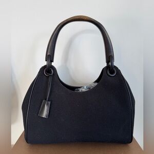 GUCCI Canvas Hobo Handbag
